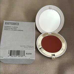 NEW NIB Beautycounter Cheeky Clean Cream Blush in Truffle